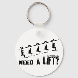 Need A Ski Lift Keychain