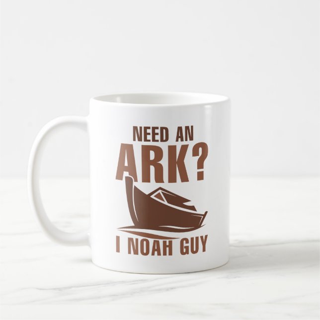 Need An Ark I Noah Guy Coffee Mug (Left)