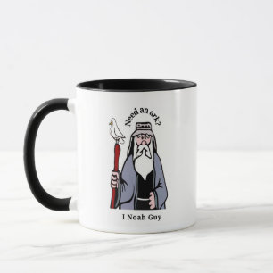 ‘Need an ark? I Noah guy” Dad joke mug