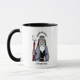 ‘Need an ark? I Noah guy” Dad joke mug