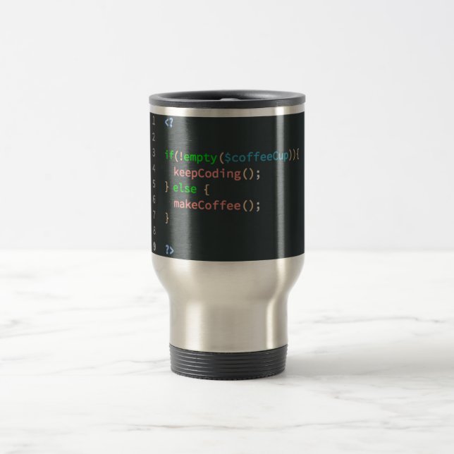 Need Coffee Mug - PHP Computer Programmer (Center)