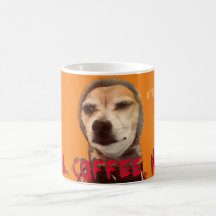 Need COFFEE NOW! Carlos B. Dog Coffee Mug