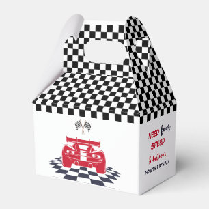 Need four speed fourth kids birthday favor boxes