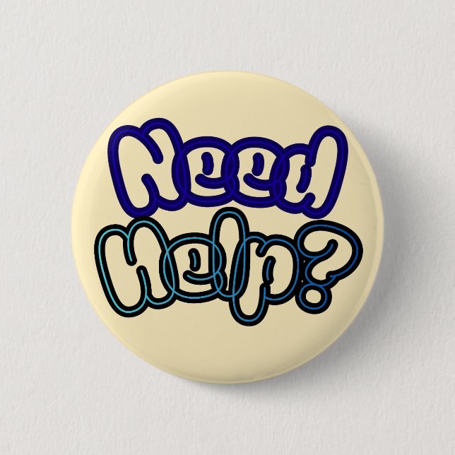 Need Help? Button (Front)
