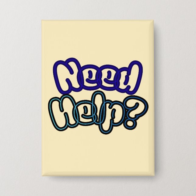 Need Help? Button (Front)