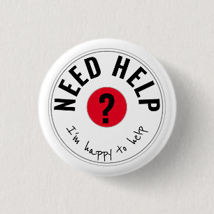 NEED HELP I'm happy to help RED Button