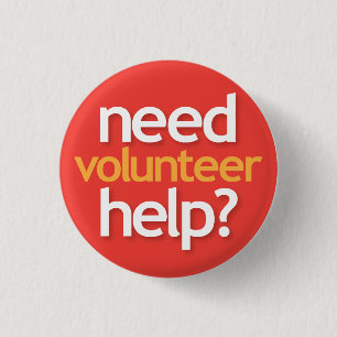 need help? volunteer button