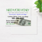 Need More Money Sizzle Card (Desk)