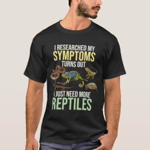 Need More Reptiles Pet Reptile Owner Graphic T-Shirt
