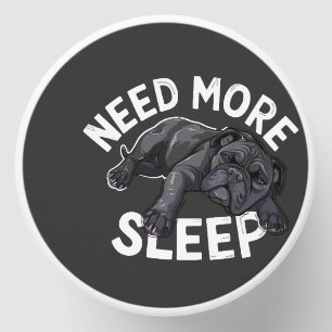 Need More Sleep Bulldog Humor for Dog Lovers Mini Candle Favors