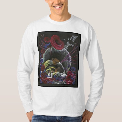 Need not Suffer Alone _ Sickle Cell Art T_Shirt