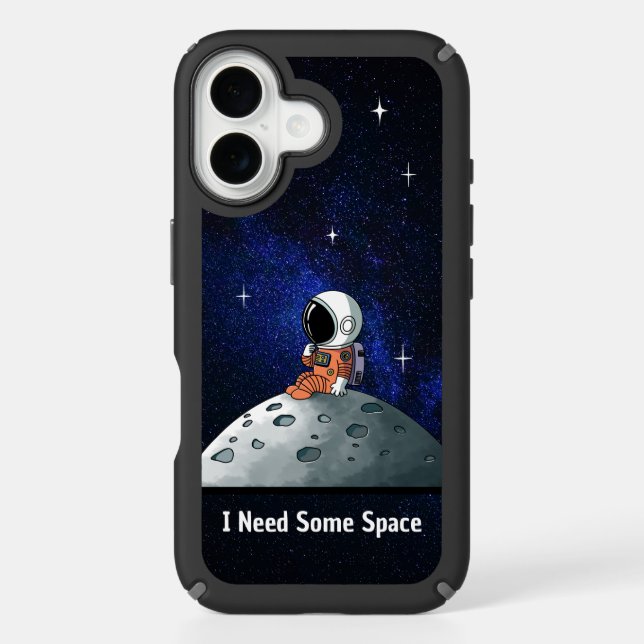 Need Space, Astronaut, Spaceman, Custom Speck iPhone Case (Front)