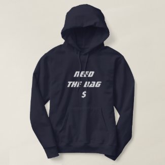 NEED THE BAG T.R.K PULLOVER HOODIE