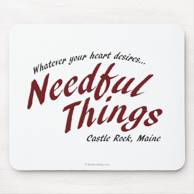 Needful Things Mouse Pad (Front)