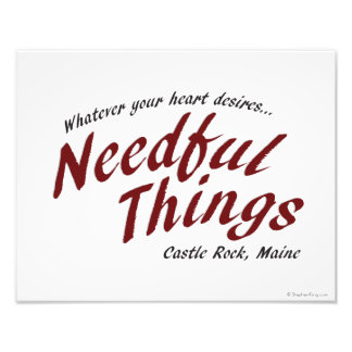 Needful Things Photo Print