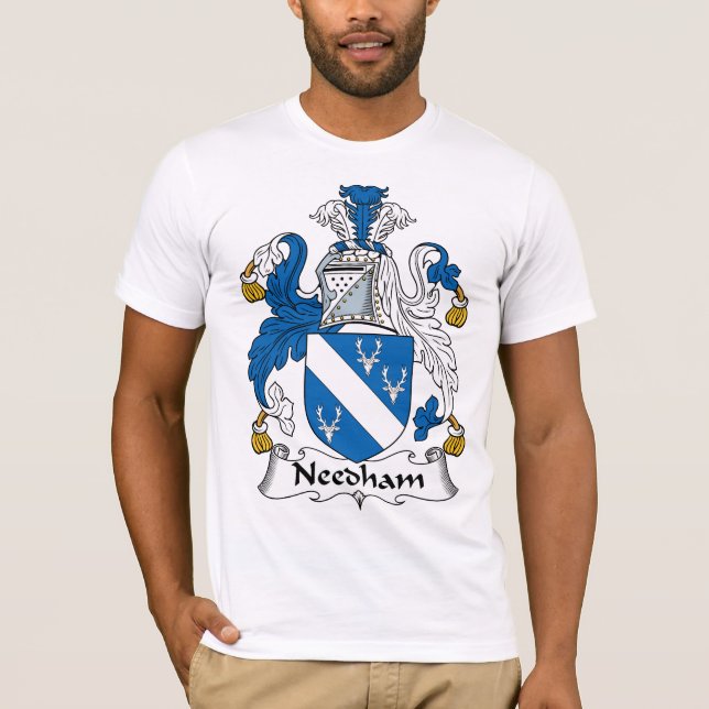 Needham Family Crest T-Shirt (Front)
