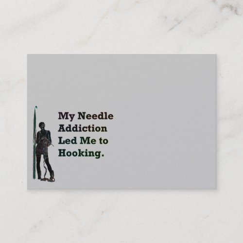 Needle Addiction Business Card