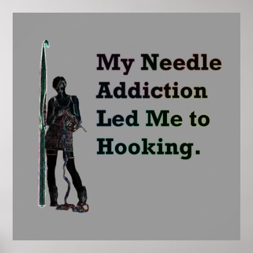 Needle Addiction Poster