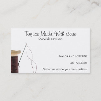 Needle and Thread Business Card
