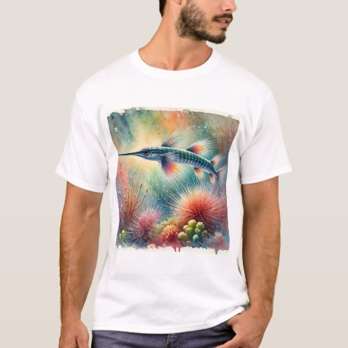 Needlefish 170624AREF102 _ Watercolor T_Shirt