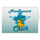 Needlepoint Chick #7 (Front Horizontal)