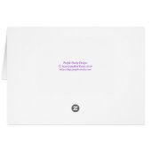 Needles & droplets cards (Back Horizontal)