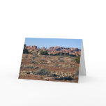 Needles from Pothole Point Trail at Canyonlands Card
