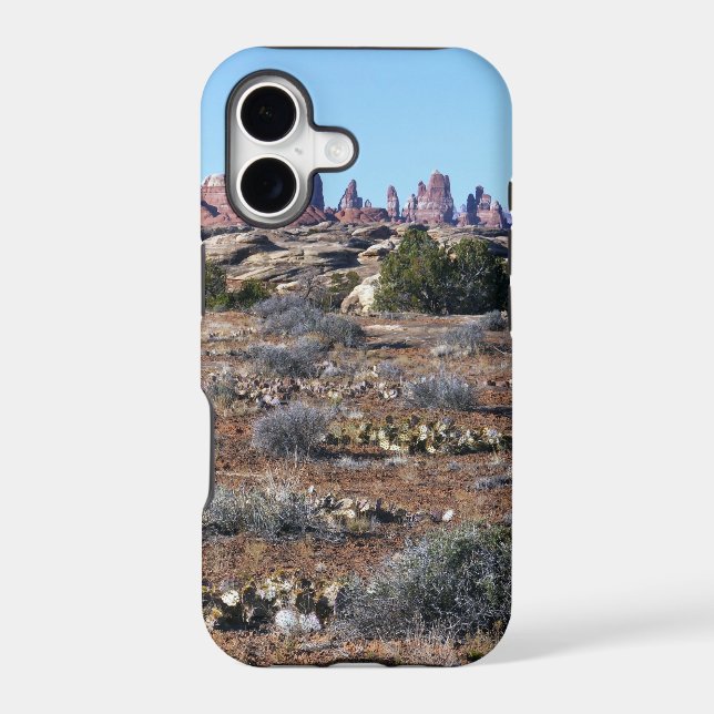 Needles from Pothole Point Trail at Canyonlands Case-Mate iPhone Case (Back)