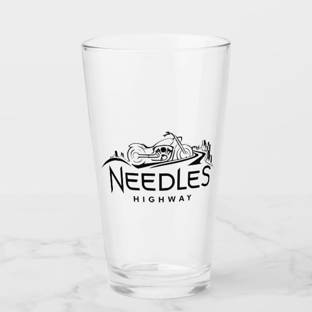 Needles Highway South Dakota Motorcycle Glass (Front)
