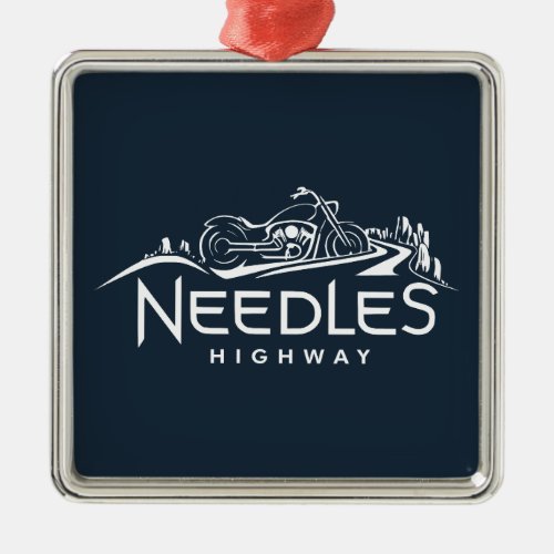 Needles Highway South Dakota Motorcycle Metal Ornament