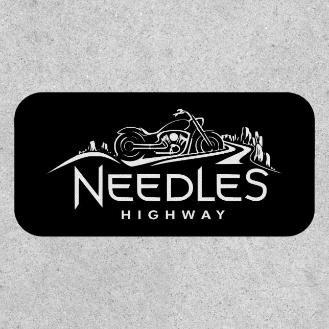 Needles Highway South Dakota Motorcycle Patch (Front)