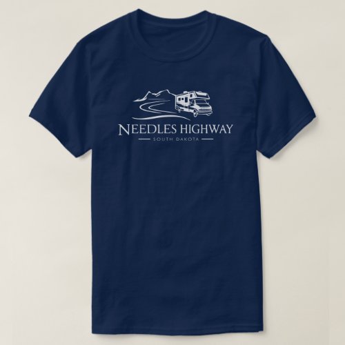 Needles Highway South Dakota Recreational Vehicle T_Shirt