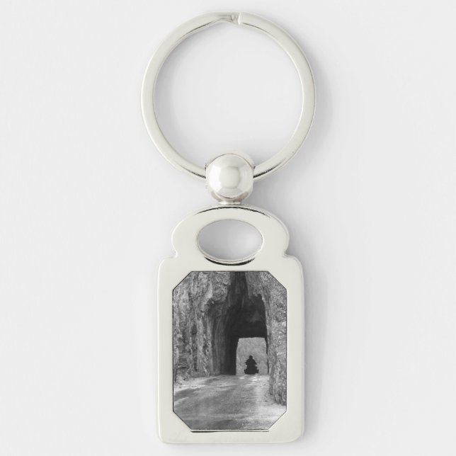 Needles Highway Tunnel Keychain (Front)
