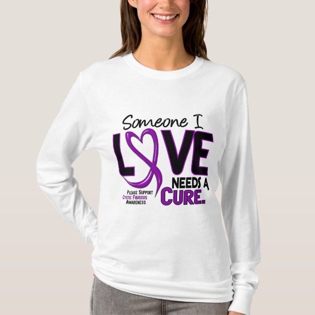 NEEDS A CURE 2 CYSTIC FIBROSIS T-Shirts & Gifts (Front)