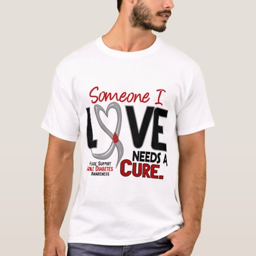 NEEDS A CURE 2 JUVENILE DIABETES T_Shirts  Gifts