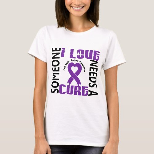 Needs A Cure 4 Pancreatic Cancer T_Shirt