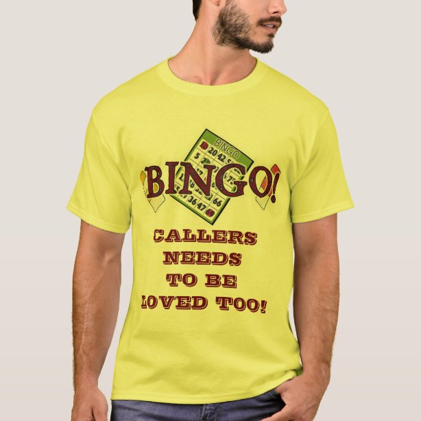 Bingo TShirts Bingo TShirt Designs Zazzle