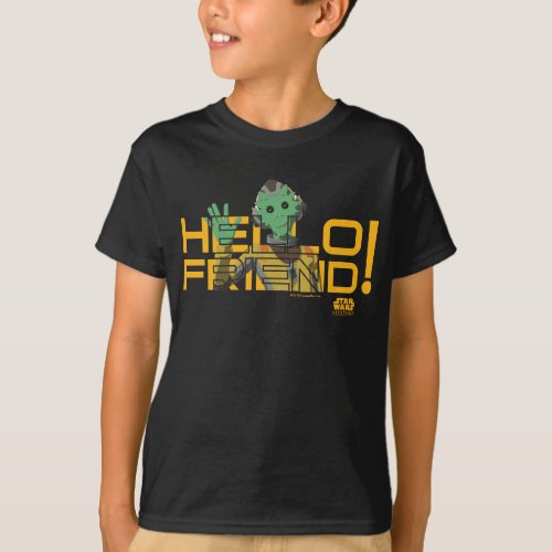 Neeku Vozo  Hello Friend T_Shirt