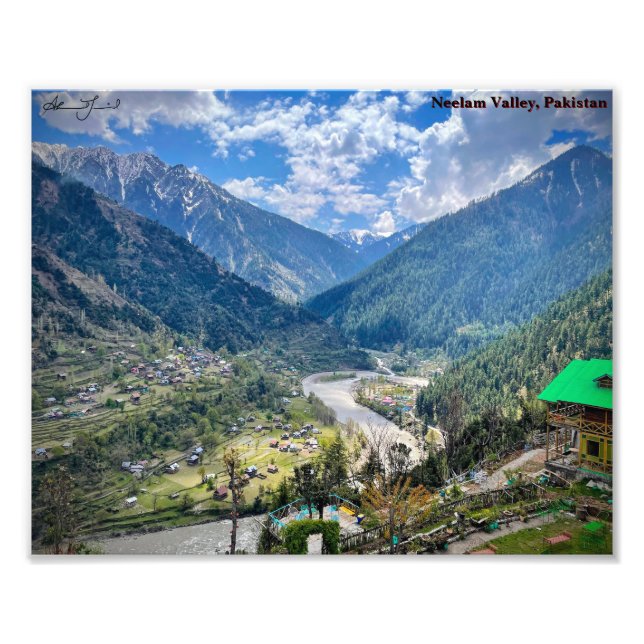 Neelam Valley, Kashmir Photo Print (Front)
