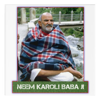 Neem Karoli Baba Acrylic Print