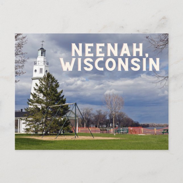 Neenah, Wisconsin Postcard (Front)