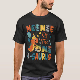 Neenee Of The One-A-Saurus 2Nd Birthday Dinosaur P T-Shirt