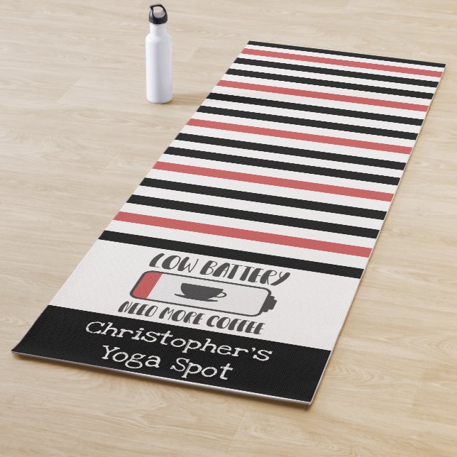 Neew More Coffee Battery Yoga Mat (In Situ)