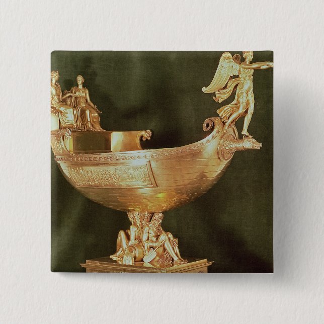 Nef belonging to Emperor Napoleon Bonaparte Pinback Button (Front)