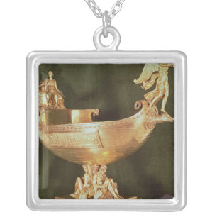 Nef belonging to Emperor Napoleon Bonaparte Silver Plated Necklace