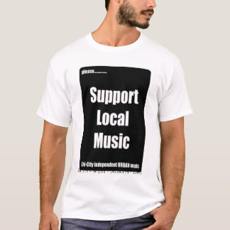 Nef Entertainment Support Local Music T-Shirt