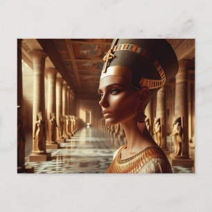 nefertari Egyptian Ancient Civilization Artifact Postcard