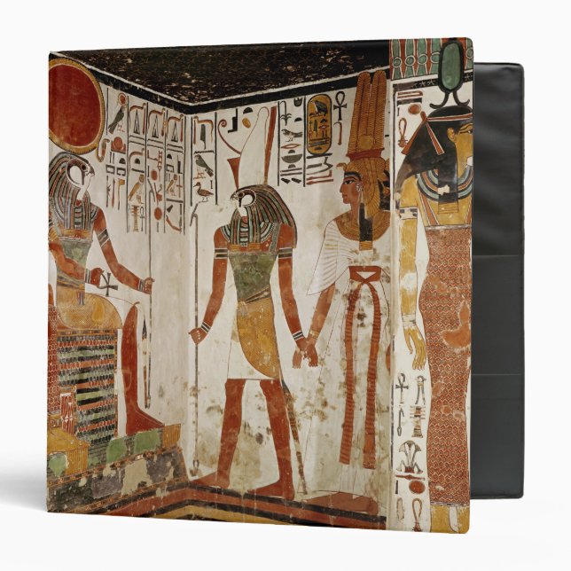 Nefertari is brought before the god 3 ring binder (Front/Inside)
