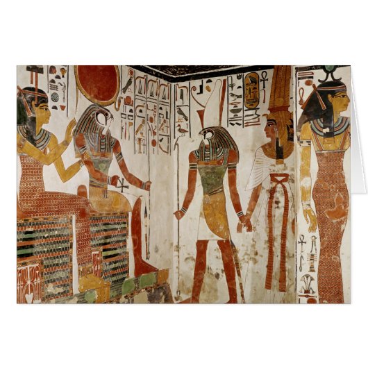 Nefertari is brought before the god cards (Front Horizontal)