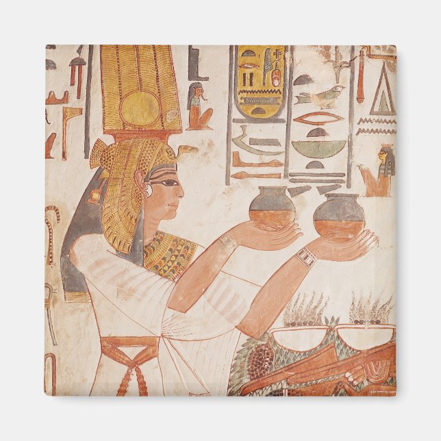 Nefertari Making an Offering Magnet (Front)